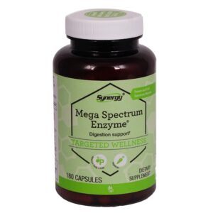 Vitacost - Synergy Mega Spectrum Enzyme 180 Cápsulas