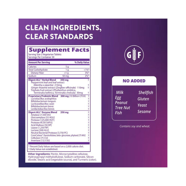 Digest-All IC 60 Veg Tabletes - MRM