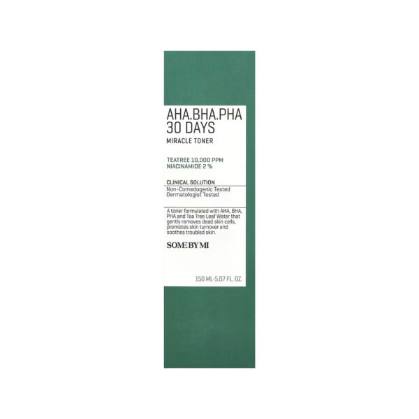 AHA BHA PHA 30 Days Miracle Tônico 150ml - SOME BY MI