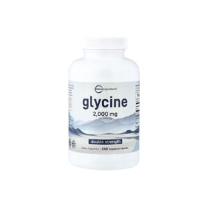 Glicina 2000mg 240 Cápsulas Vegetarianas - Micro Ingredients
