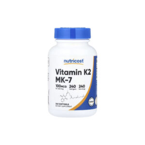 Vitamina K2 MK-7 100mcg 240 Softgels - Nutricost
