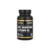 Sport Zinco Magnésio e Vitamina B6 90 Cápsulas Vegetais - California Gold Nutrition