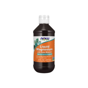 Magnésio Líquido com Oligoelementos 237ml - Now Foods