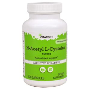 Vitacost - N-Acetil cisteína 600 mg 120 Cápsulas