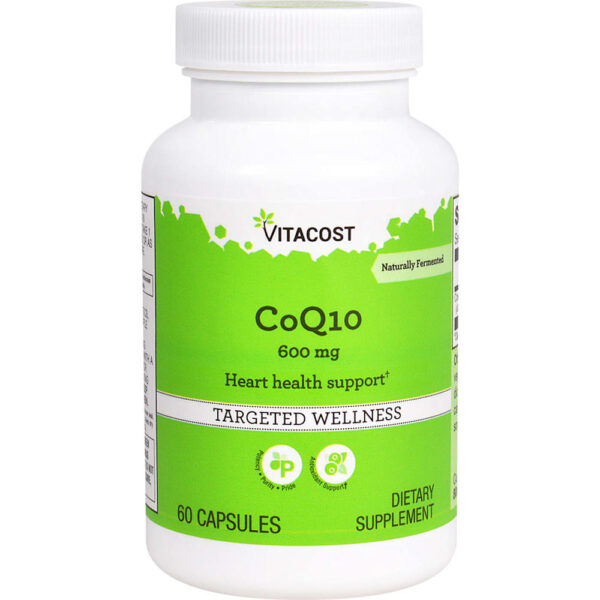 Vitacost - CoQ10 600 mg 60 Capsules