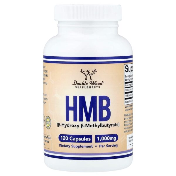 Double Wood Supplements - HMB 120 Cápsulas