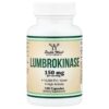 10-85.jpg Double Wood Supplements - Lumbroquinase 120 Cápsulas (75 mg por Cápsula)
