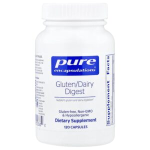 Pure Encapsulations - Gluten/Dairy Digest 120 Capsules