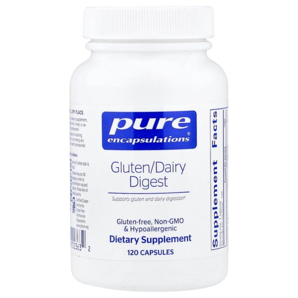 Pure Encapsulations - Gluten/Dairy Digest 120 Capsules