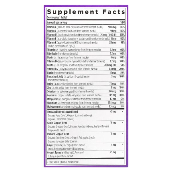 New Chapter - Every Man's One Daily Multivitamin 96 Comprimidos Vegetarianos