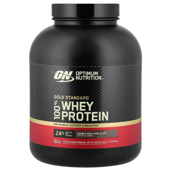 Optimum Nutrition - Gold Standard 100% Proteína Whey Chocolate Extra Forte 2,29 kg