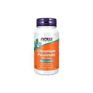 Picolinato de Cromo 200mcg 100 Veg Cápsulas - Now Foods