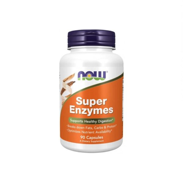 Super Enzymes 90 Tabletes - Now Foods