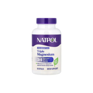 Magnésio Triplo 60 Cápsulas - Natrol