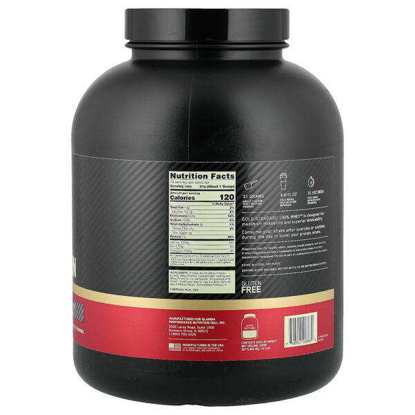 Optimum Nutrition - Gold Standard 100% Proteína Whey Chocolate Extra Forte 2,29 kg