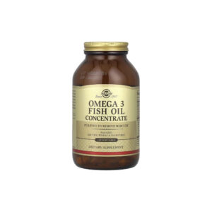 Concentrado de Óleo de Peixe Ômega-3 Omega-3 Fish Oil 120 Softgels - Solgar