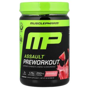 MusclePharm - Pré-treino Assault Melancia 344 g