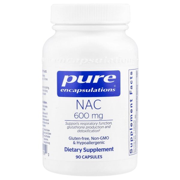 Pure Encapsulations - NAC 600 mg 90 Cápsulas