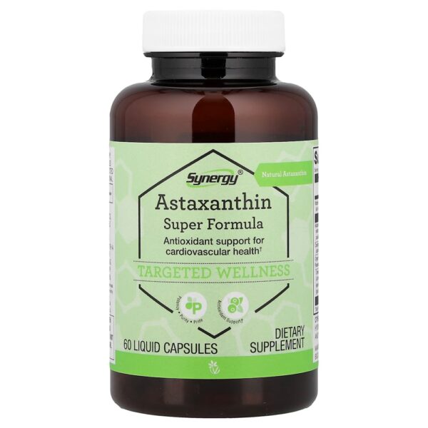 Vitacost - Synergy Superfórmula de Astaxantina 60 Cápsulas Líquidas