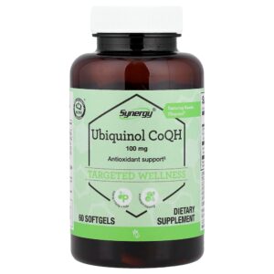 Vitacost - Synergy Ubiquinol CoQH 100 mg 60 Softgels