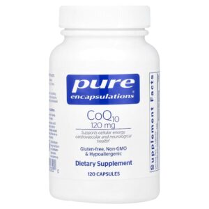 Pure Encapsulations - CoQ10 120 mg 120 Cápsulas