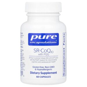 Pure Encapsulations - SR-CoQ10 com PQQ 60 Cápsulas