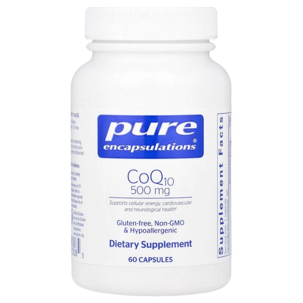 Pure Encapsulations - CoQ10 500 mg 60 Cápsulas