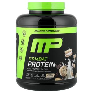 MusclePharm - Proteína Combat Cookies e Creme 1,9 kg
