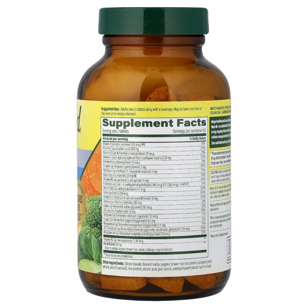 MegaFood - Multivitamínico Avançado Para Homens Acima de 40 Anos 120 Comprimidos
