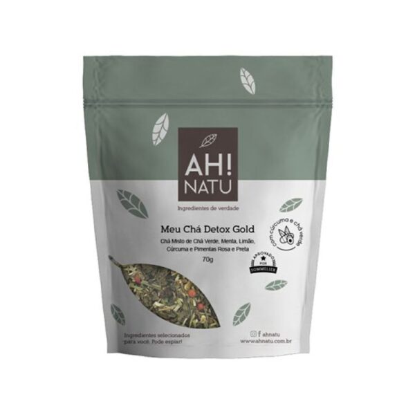 Meu Chá Detox Gold 70g - Ah! Natu