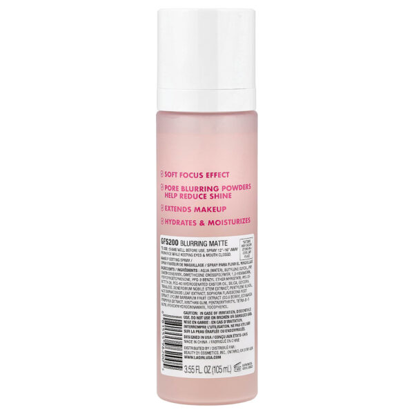 12-127.jpg L.A. Girl - Pro Perfect Spray Fixador Multitarefa GFS200 Blurring Matte 105 ml