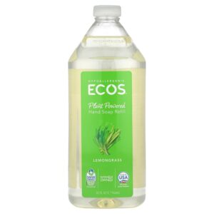 Ecos - Refil de Sabonete para as Mãos à Base de Plantas Capim-limão 945 ml