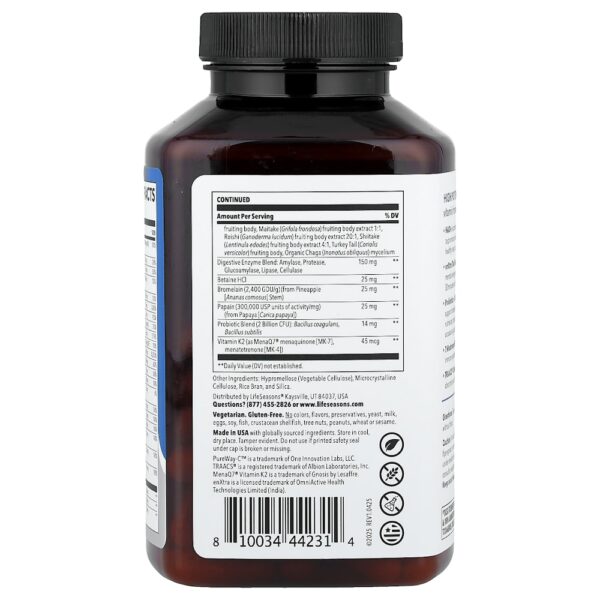 LifeSeasons - Therapeutics Multivitamínico para Homens Alta Potência 120 Cápsulas Vegetais