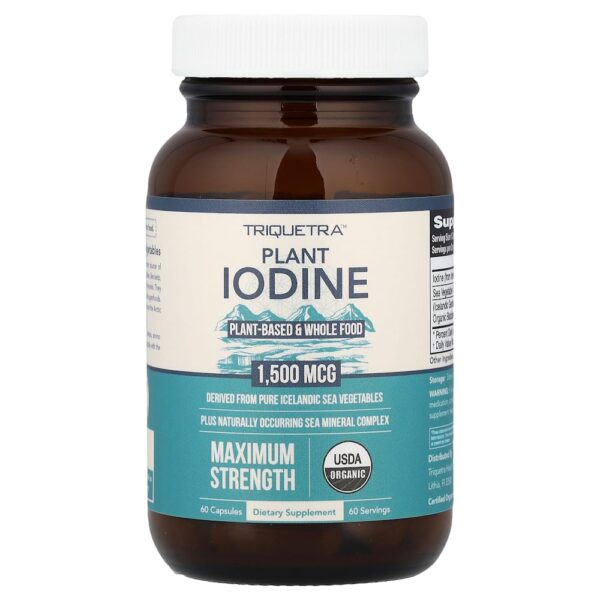 Triquetra Health - Iodo Vegetal 60 Cápsulas