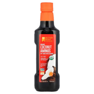 BetterBody Foods - Coco Orgânico Aminos Substituto de Molho de Soja 500 ml