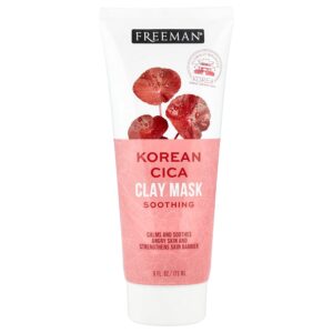 12-99.jpg Freeman Beauty - Máscara Coreana Calmante de Argila de Cica Coreana Para Todos os Tipos de Pele 175 ml