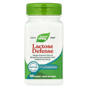 Nature's Way - Lactose Defense 100 Cápsulas (230 mg por Cápsula)