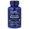 127-6.jpg Life Extension - Bromelina Revestimento Especial 60 Comprimidos Vegetarianos com Revestimento Entérico