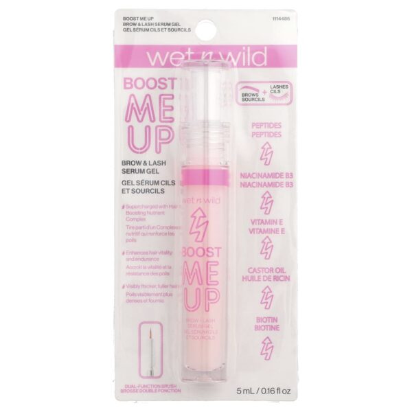 13-2.jpg wet n wild - Boost Me Up Gel de Sérum para Sobrancelhas e Cílios 5 ml