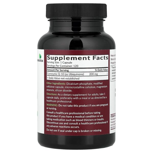 Futurebiotics - CoQ10 200 mg 120 Cápsulas Vegetarianas