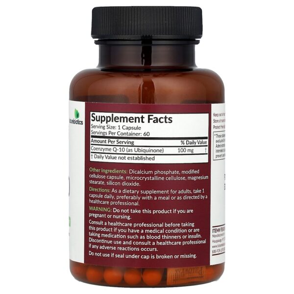 Futurebiotics - CoQ10 100 mg 60 Cápsulas Vegetarianas