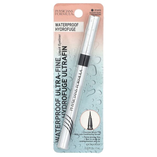 Physicians Formula - Eye Booster Delineador Líquido Ultrafino à Prova D'água PF10970 Preto Profundo 1 ml