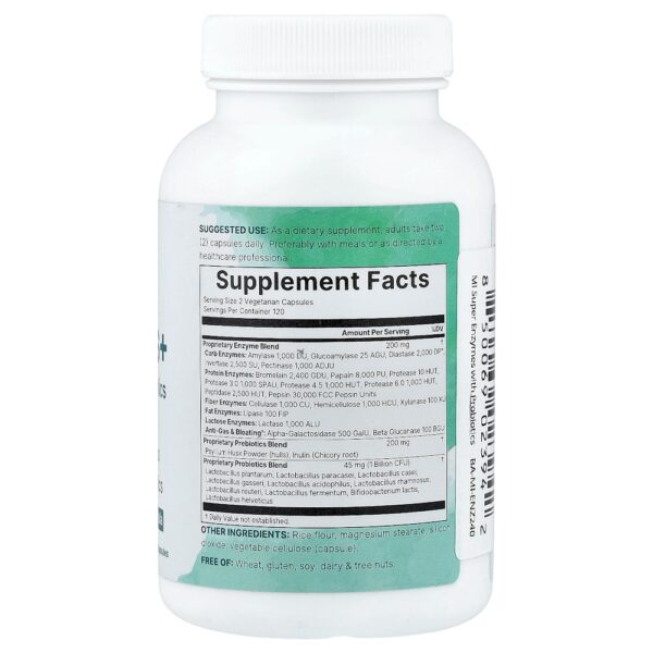 Micro Ingredients - Super Enzymes+ 240 Cápsulas Vegetarianas