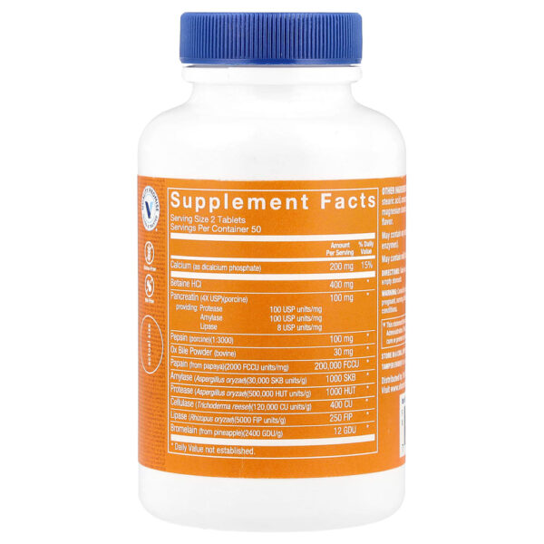 The Vitamin Shoppe - Multienzimas 100 Comprimidos