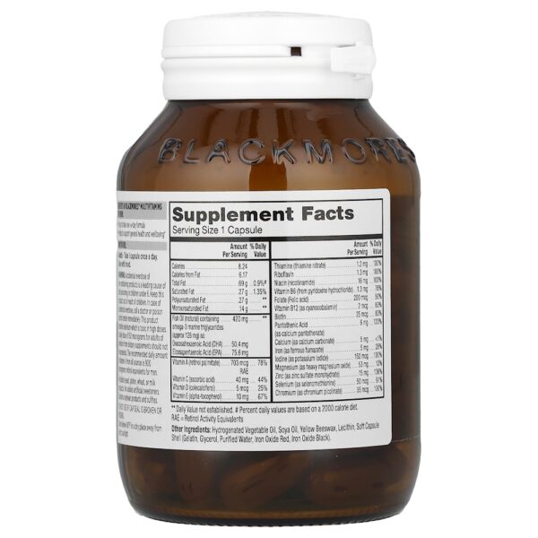 Blackmores - Multivitamínicos para Homens 60 Cápsulas