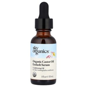 Sky Organics - Óleo de Rícino Orgânico Sérum para Cílios 30 ml