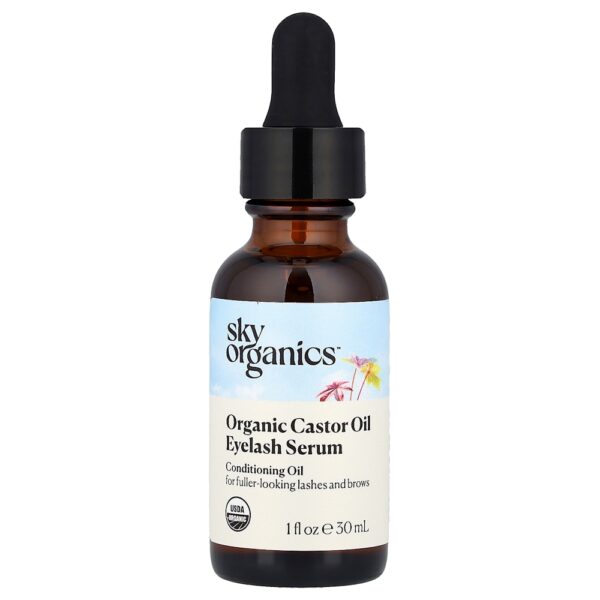Sky Organics - Óleo de Rícino Orgânico Sérum para Cílios 30 ml