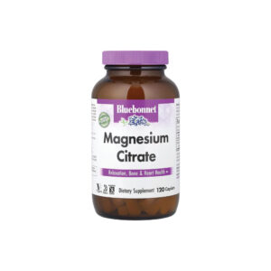 1397a1b0bca44167ae7d8611e7a89dc9-8jnqcff1wm.jpg Citrato de Magnésio 200mg Magnesium Citrate 120 Cápsulas - Bluebonnet Nutrition