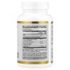 California Gold Nutrition - Complexo NMNH com CoQ10 PQQ e L-Ergotioneína 60 Cápsulas Vegetais