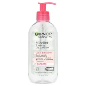 Garnier - SkinActive Gel de Limpeza Micelar Espumante All-in-1 Rinse Off 200 ml